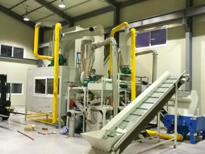 Aluminum plate separation equipment