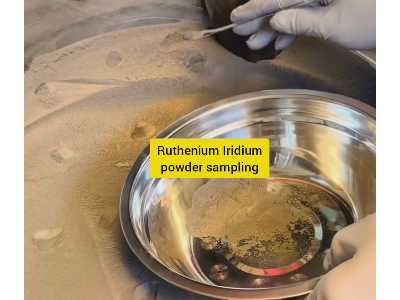 recycles Iridium metal,iridium ore,rhodium,palladium,Platinum,iridium element
