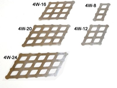 18650 battery 4W 8P/12P/16P/20P/24P nickel tab battery spacing 19.2mm