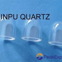 quartz glass sleeve and one end sealed quartz tube