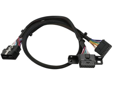Universal OBD2 T-Harness with Brackets universal obdii obd2 obd 16 pin obd y spl