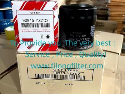 Factory Custom Oil Filter Production Line OEM 90915-YZZD2 90915-20001 9091503002