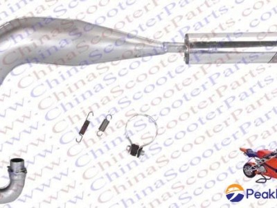 Minibike spare parts/Exhaust Pipe for Blata Origami