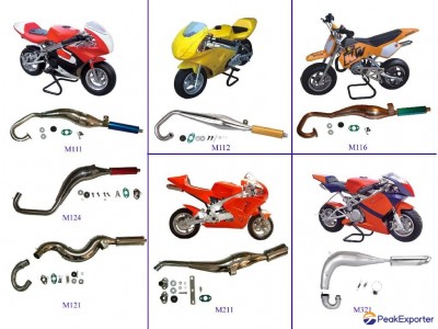 performance exhaust /Minibike performance parts