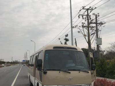 Japan made TOYOTA Coaster 29 seats used mini bus for sale