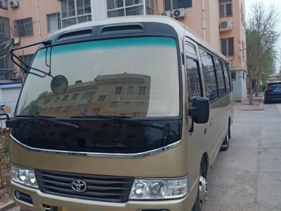 Cheap Japan TOYOTA coaster 29 seats used mini bus with good condition