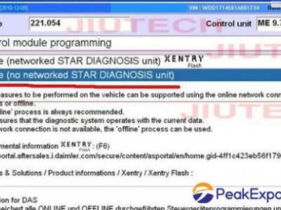 Offline SCN Coding Opening Service for Benz Star Software