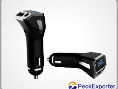 UEC C09 2 IN 1: 2.1A Car Charger+FM Transmitter,Free Custom Logo+Free Shipping