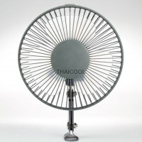 New Design 6 Inch Mini Metal Front Cover Car Fan 24W