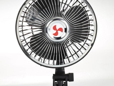 6" Super Suction Cup Car Fan 12V/24V Type
