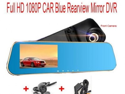 Mirror Auto DVR Parking Recorder Video Camcorder Full HD 1080p