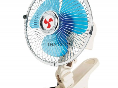 Oscillating full-seal guard clip-on car fan 8 inch with cigarette plug