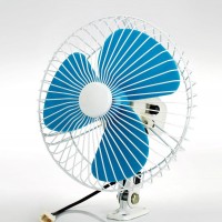 9" Semi-seal Metal Guard Heavy-duty Oscillating Mounted Fan 12V/24V