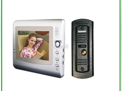 7 inch  video door phone for villa with pin hole camera