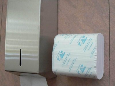 Stainless Steel Twin Pack Tissue Dispenser J-402FS