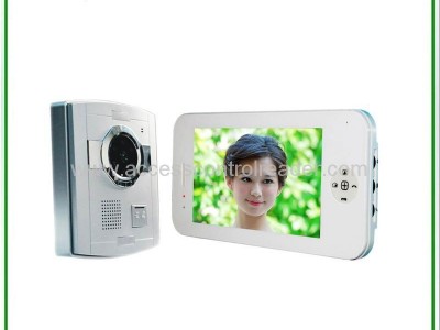 7 inch TFT color handfree video door phone intercom systems