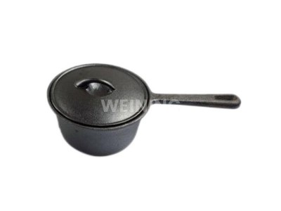 Cast Iron Milk Pot With Lid