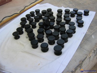 granite knobs,black stone knob,black stone handle