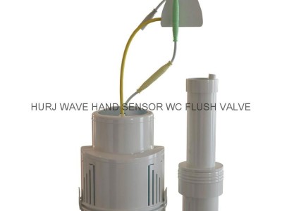 wave hand sensor WC flush valve