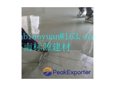 Self-leveling mortar