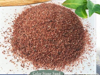 color sand for plastering