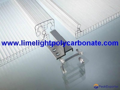 U-Lock polycarbonate sheet U-Clip polycarbonate sheet clip joint panel