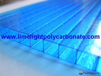 Twinwall polycarbonate sheet polycarbonate roof sheet pc hollow sheet pc sheet