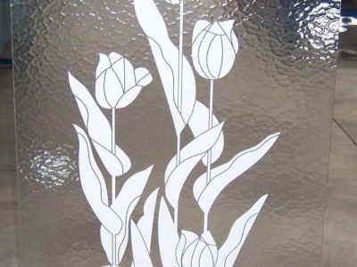 Silkscreen glass