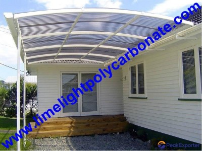 Corrugated polycarbonate sheet, polycarbonate sheet, pc sheet, roof tile