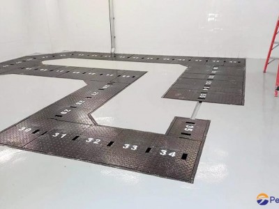 Hong Kong CLP，Lead water pattern plate cover line pit plate anti-skid