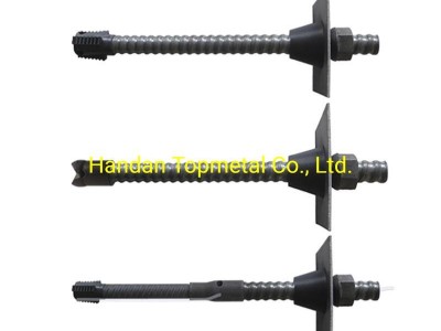 Threaded hollow bar anchor for geotechnical/underground engineering/spiling bolt