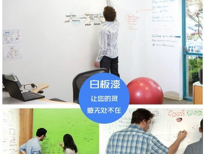 Whiteboard paint