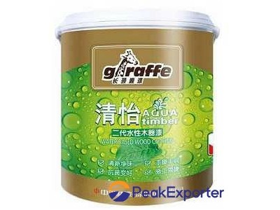 Giraffe Qingyisandai Wood Paint.