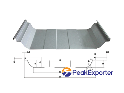 840 profiled steel sheet