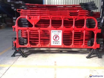 Road rubber guardrail - plastic guardrail - construction guardrail