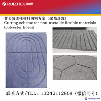 Polyester fiber cutting scheme