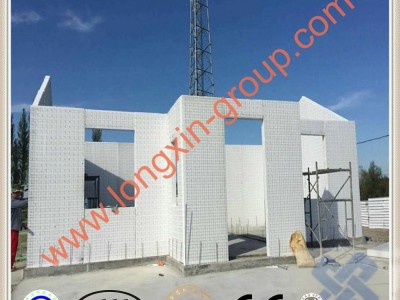 Light energy saving 3D fireproof heat insulation steel wire mesh sandwich board