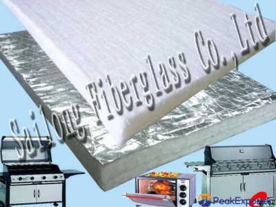 Refractory fiber felt