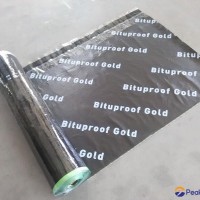 Cross Laminated HDPE Film Self-Adhesive Bitumen Waterproofing Membrane