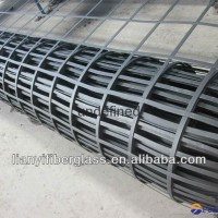 high tensile strength steel plastic composite geogrid
