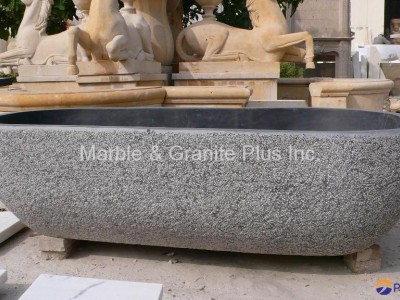 Blue Limestone Bathtub