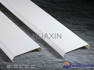 Aluminum linear ceiling strip