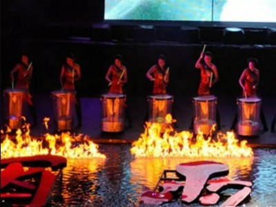 BB Fires in Theme Park of China