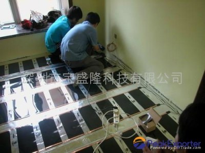 Installation designed to warm the family
