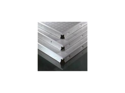 white colour aluminum ceiling clip in perforated celing panel
