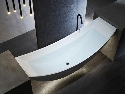 New Unique Patented Design Freestanding Acrylic Floating Vessel Hammock Bathtub