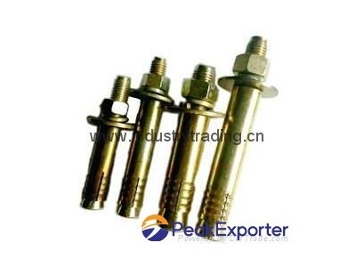 Bolt anchor of fastner for building construction