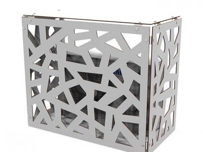 Fluorocarbon aluminum curtain wall panel
