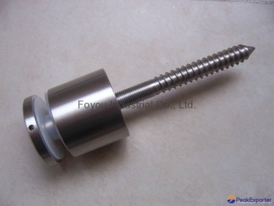 Stainless steel standoff glass fitting parts