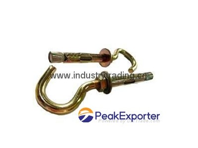 Hook expansion anchor of hardware for building construction